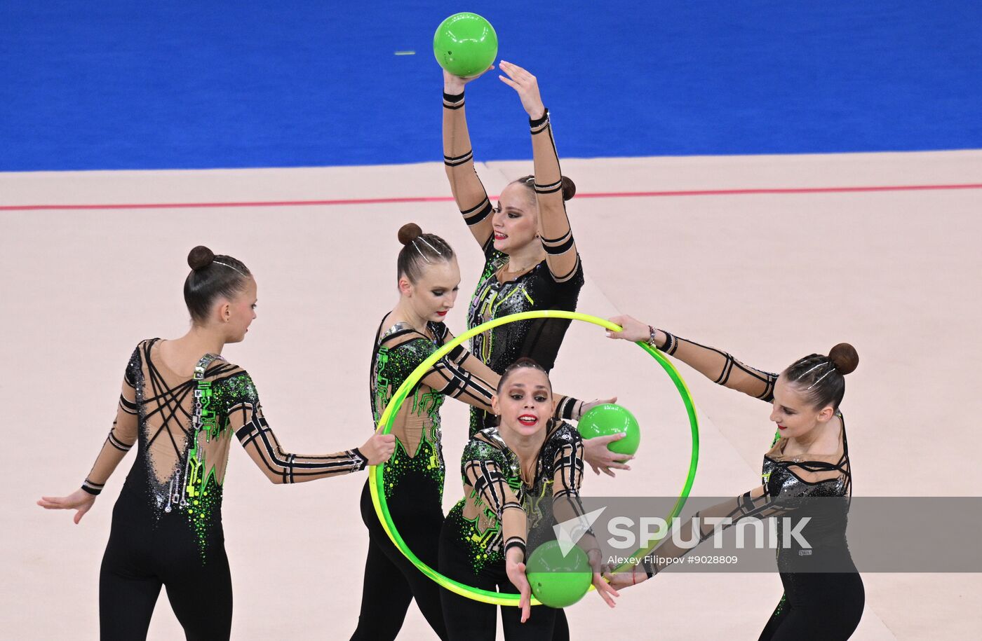 Russia Rhythmic Gymnastics Top Gymnasts Cup