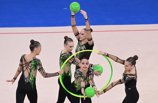 Russia Rhythmic Gymnastics Top Gymnasts Cup