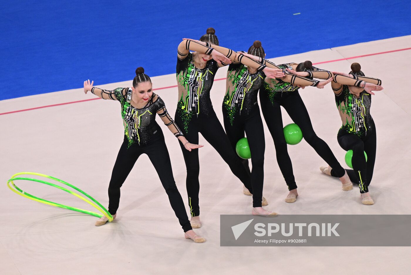 Russia Rhythmic Gymnastics Top Gymnasts Cup