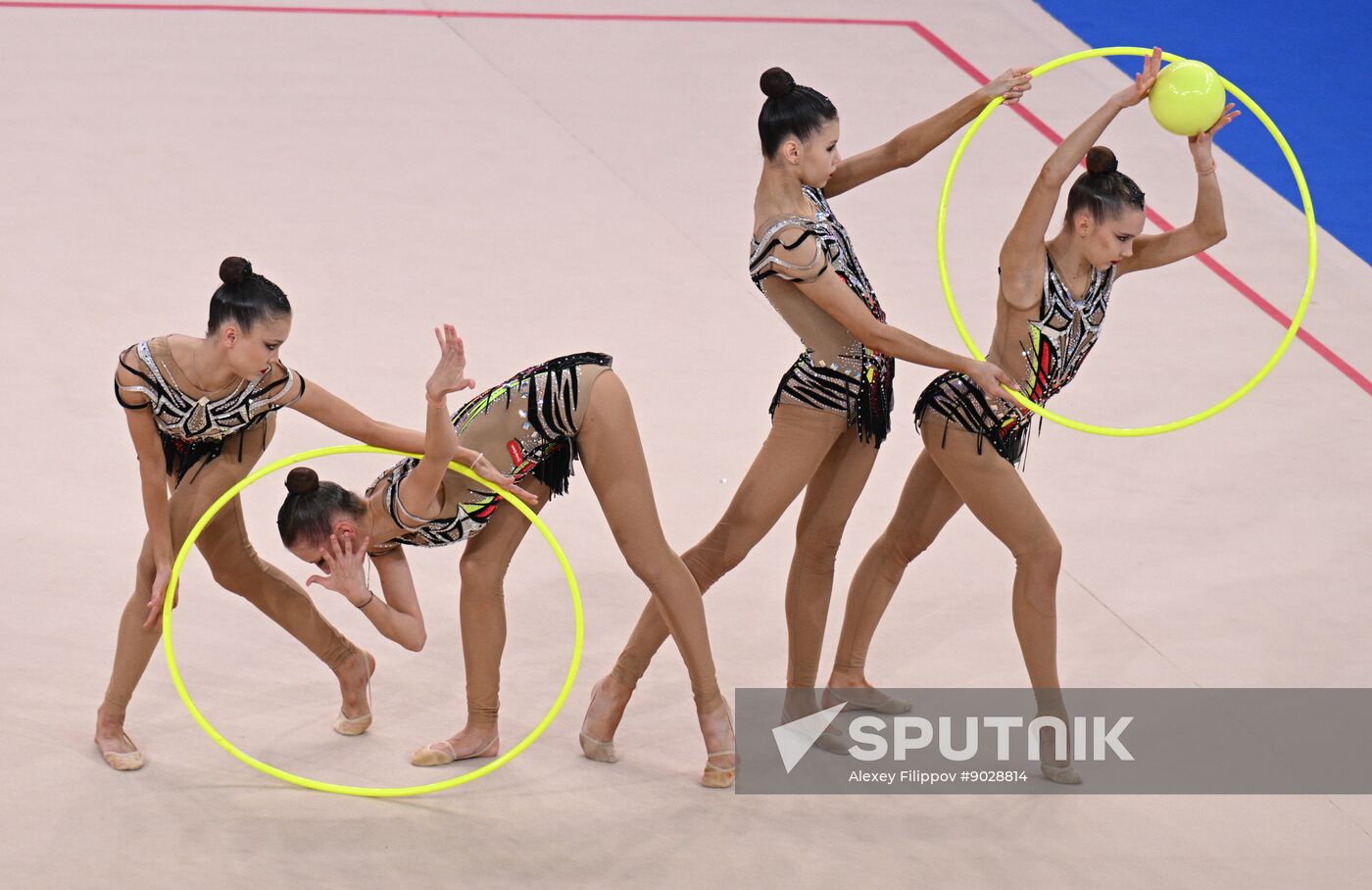 Russia Rhythmic Gymnastics Top Gymnasts Cup