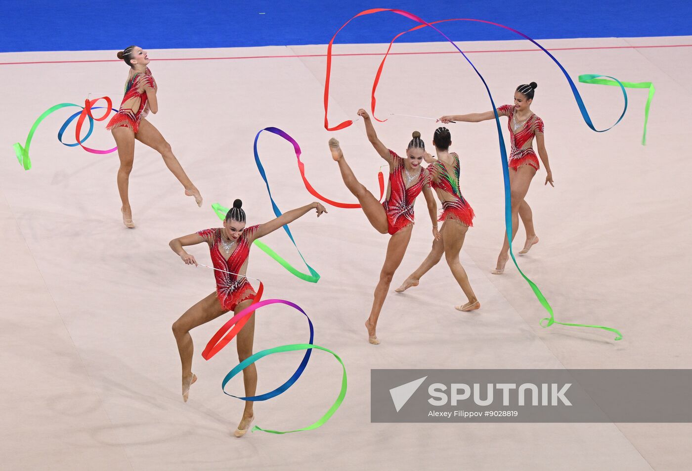 Russia Rhythmic Gymnastics Top Gymnasts Cup