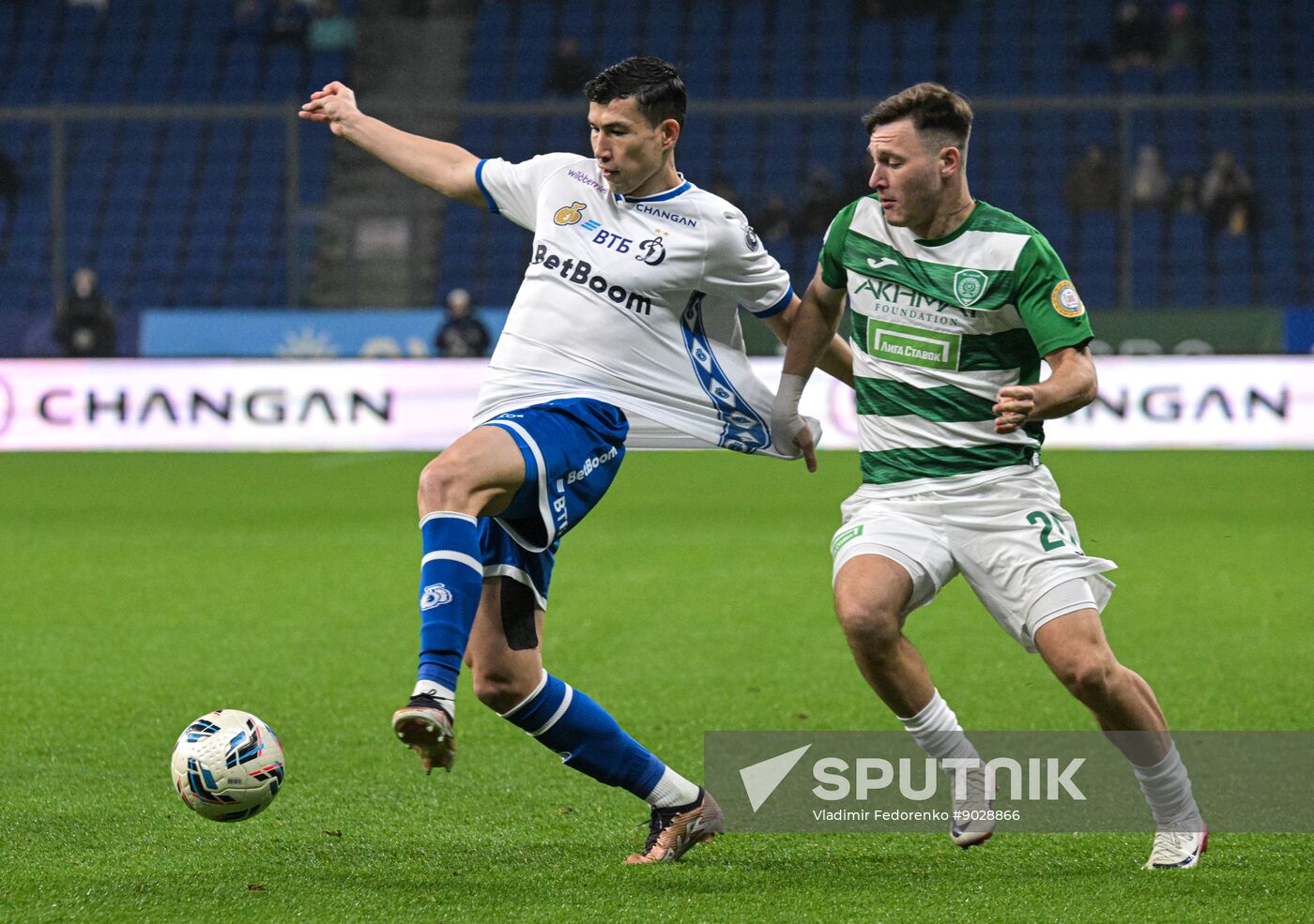 Russia Soccer Premier League Dynamo - Akhmat