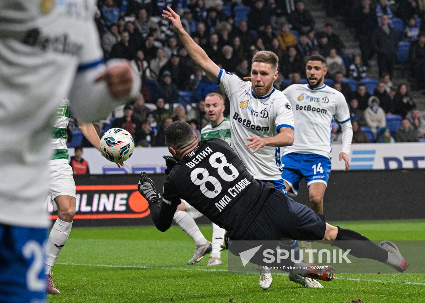 Russia Soccer Premier League Dynamo - Akhmat