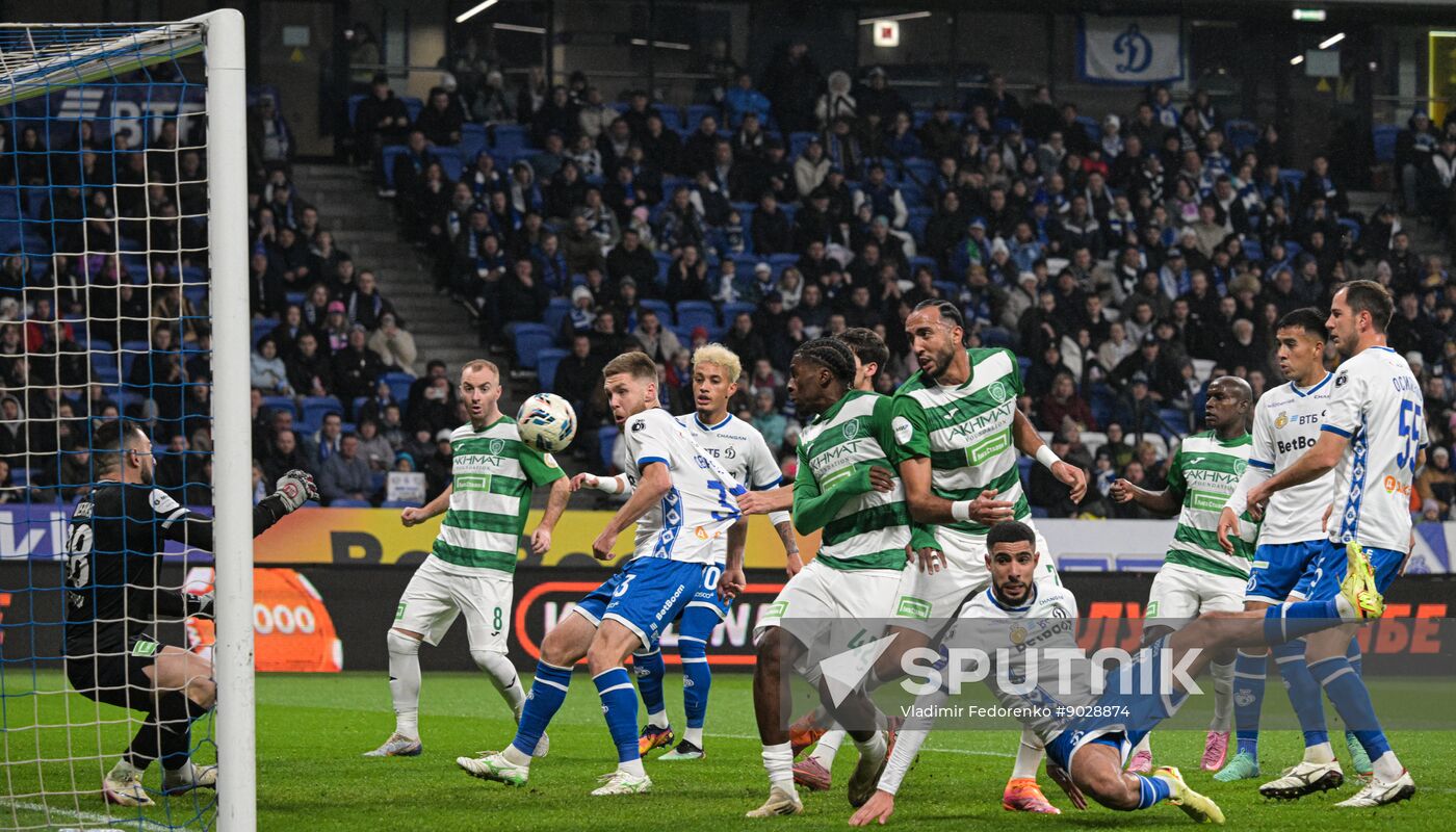 Russia Soccer Premier League Dynamo - Akhmat