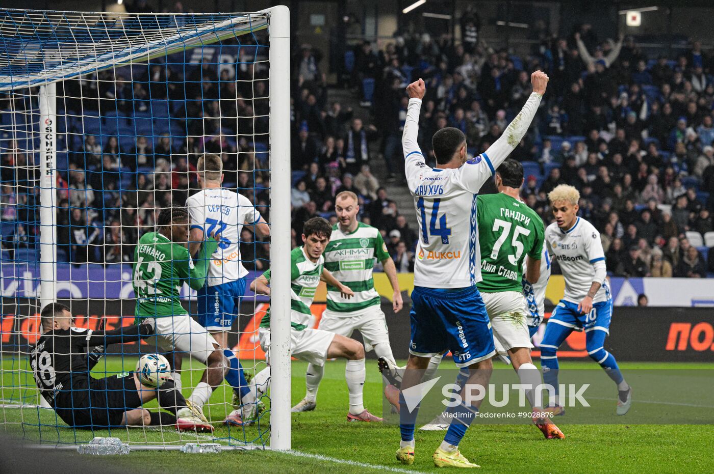 Russia Soccer Premier League Dynamo - Akhmat