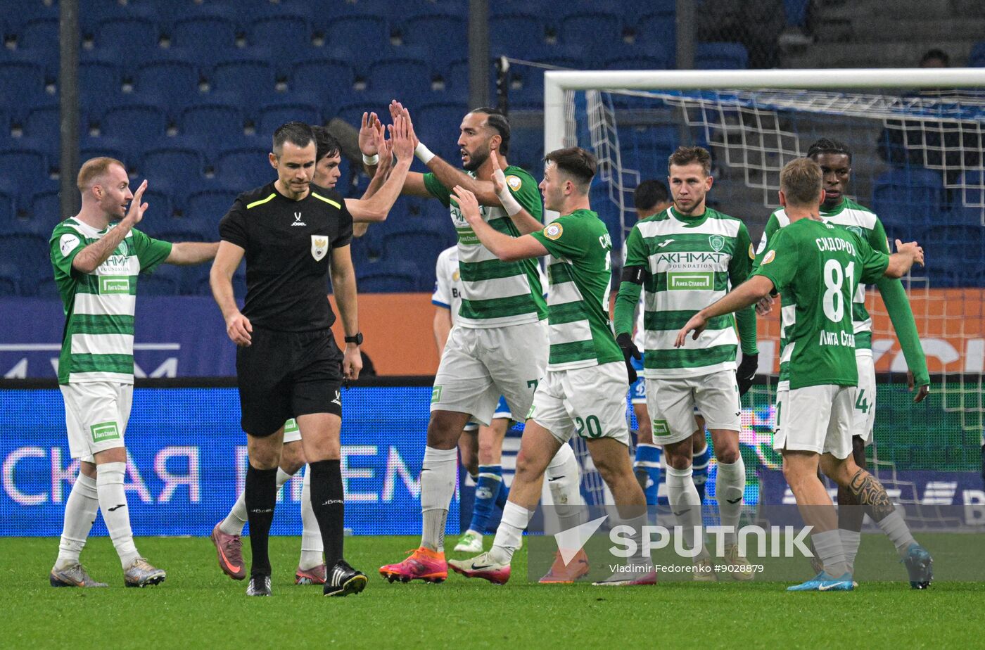 Russia Soccer Premier League Dynamo - Akhmat
