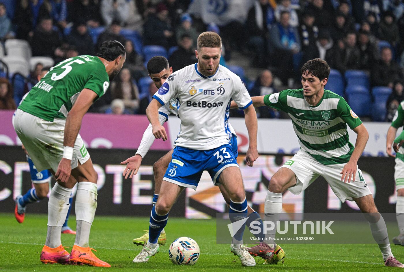 Russia Soccer Premier League Dynamo - Akhmat