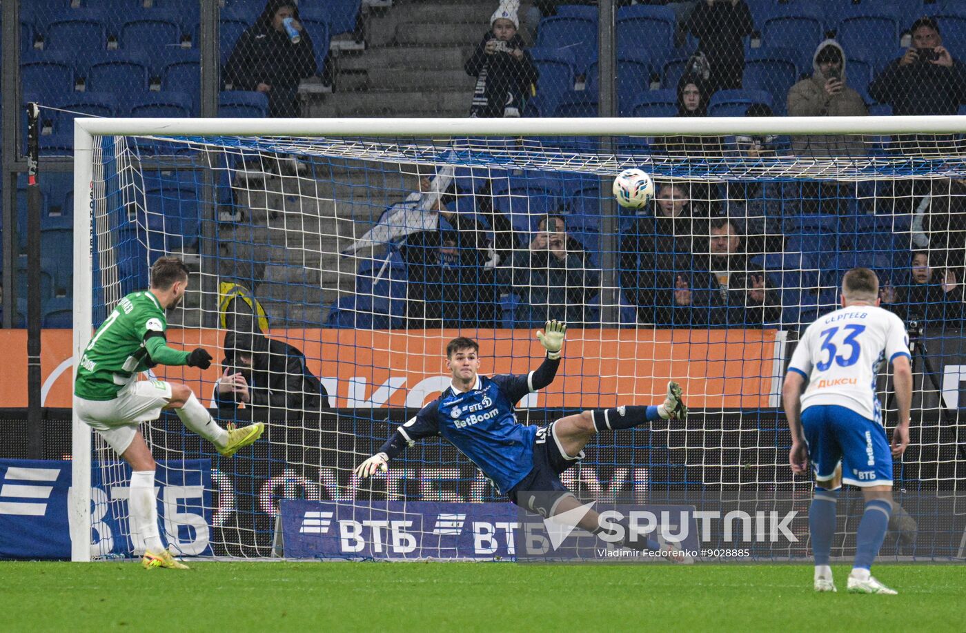 Russia Soccer Premier League Dynamo - Akhmat
