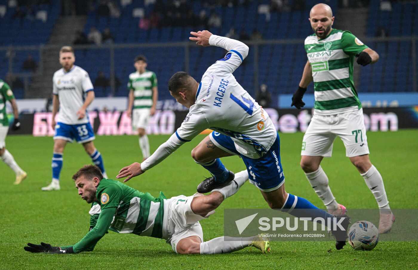 Russia Soccer Premier League Dynamo - Akhmat