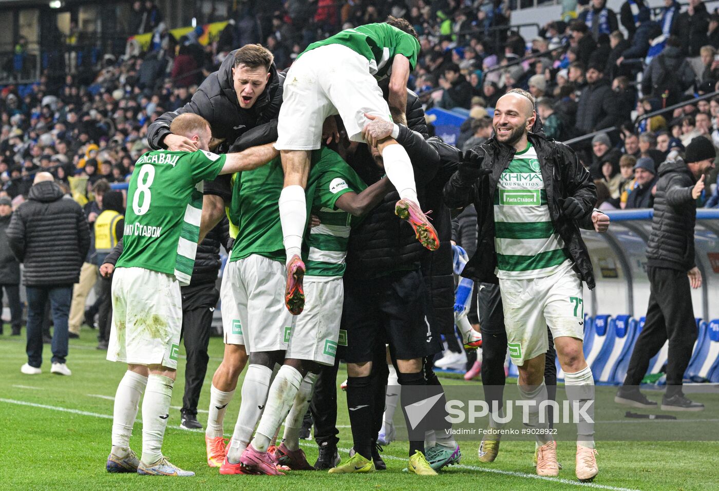 Russia Soccer Premier League Dynamo - Akhmat