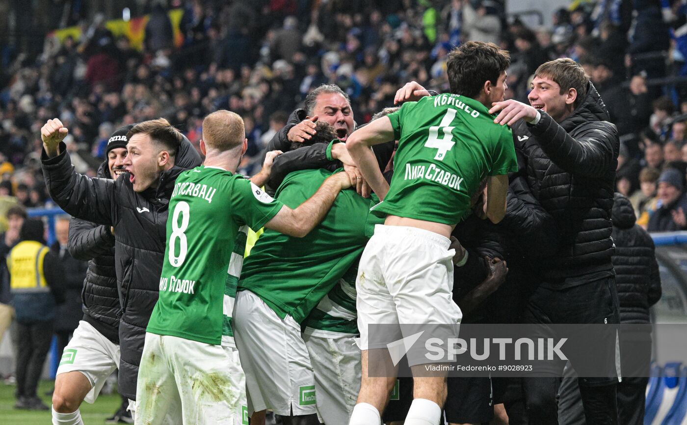 Russia Soccer Premier League Dynamo - Akhmat