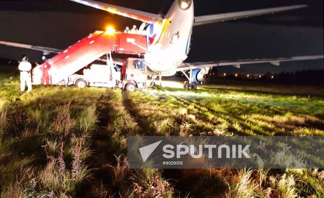 Russia Pulkovo Plane Incident