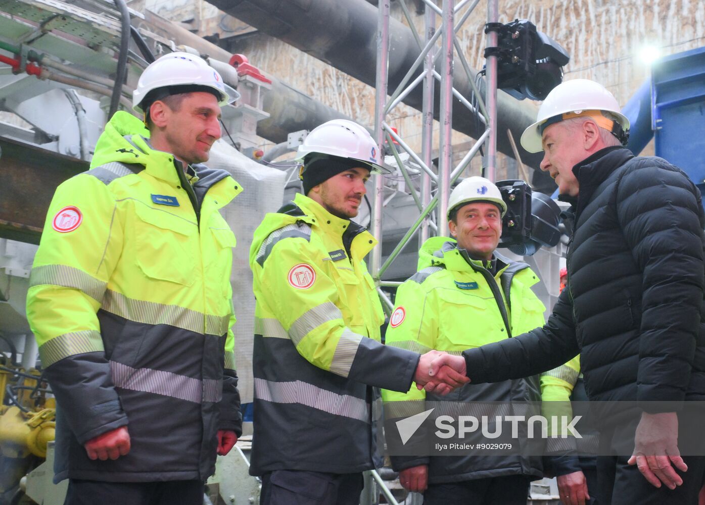 Russia Moscow Metro Construction