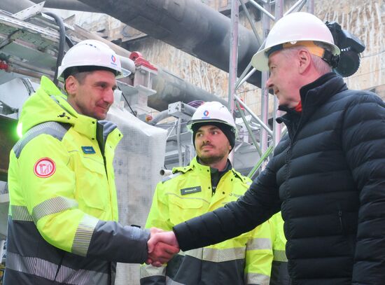 Russia Moscow Metro Construction
