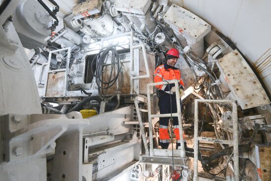 Russia Moscow Metro Construction