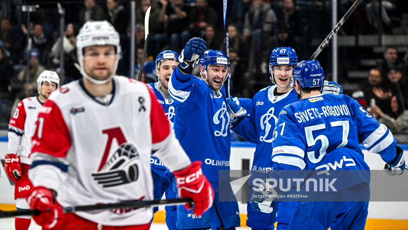 Russia Ice Hockey Kontinental League Dynamo - Lokomotiv