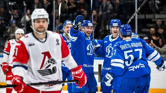 Russia Ice Hockey Kontinental League Dynamo - Lokomotiv