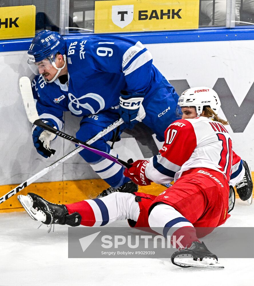 Russia Ice Hockey Kontinental League Dynamo - Lokomotiv