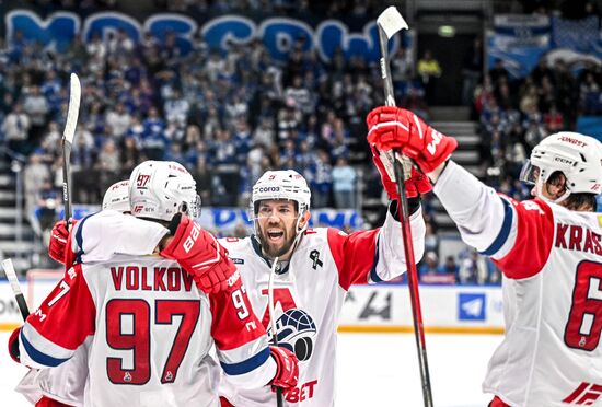 Russia Ice Hockey Kontinental League Dynamo - Lokomotiv