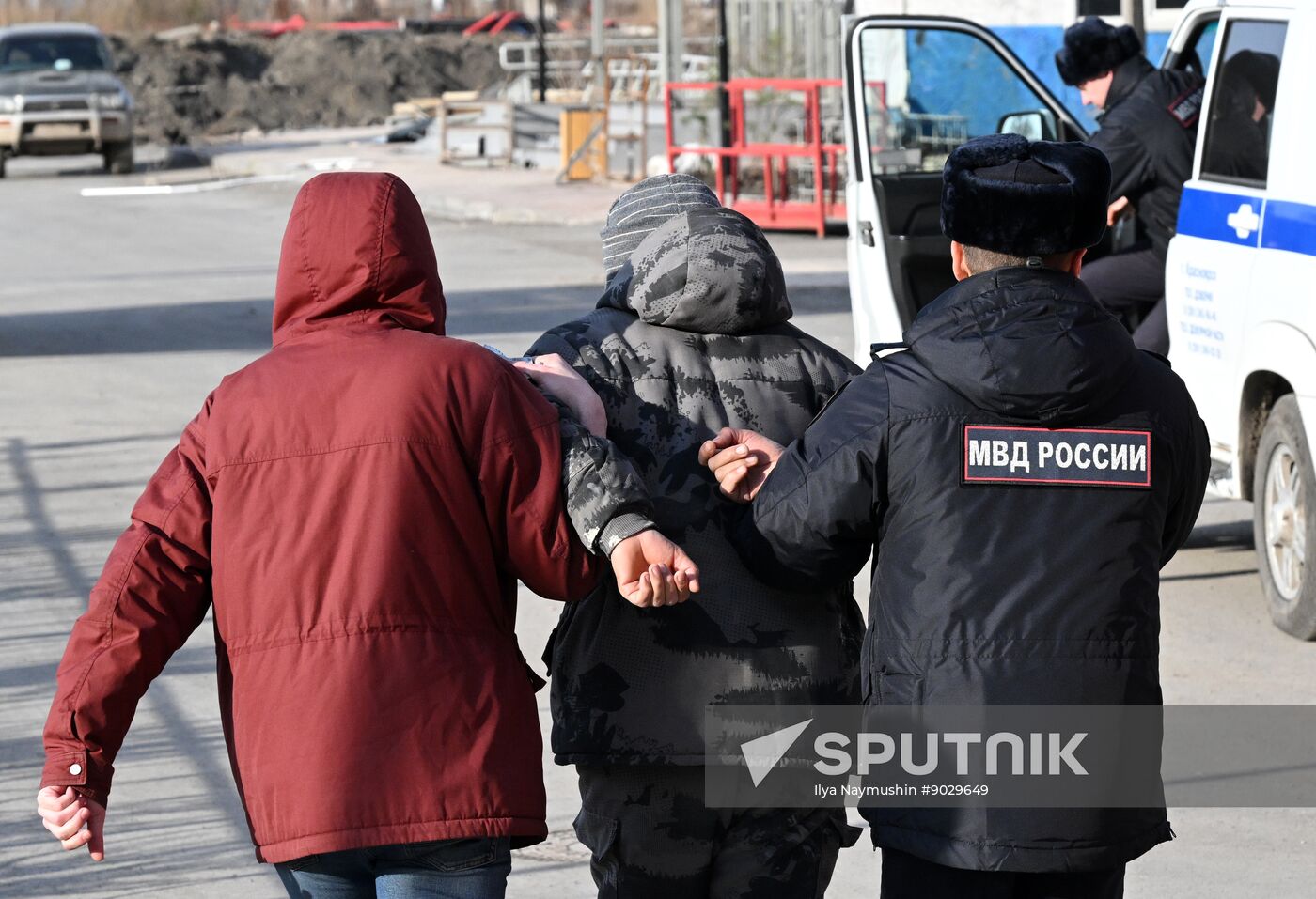 Russia Illegal Immigration Raid