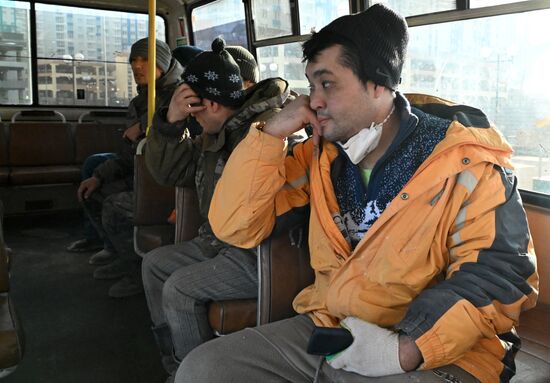 Russia Illegal Immigration Raid