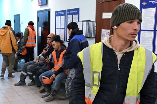 Russia Illegal Immigration Raid