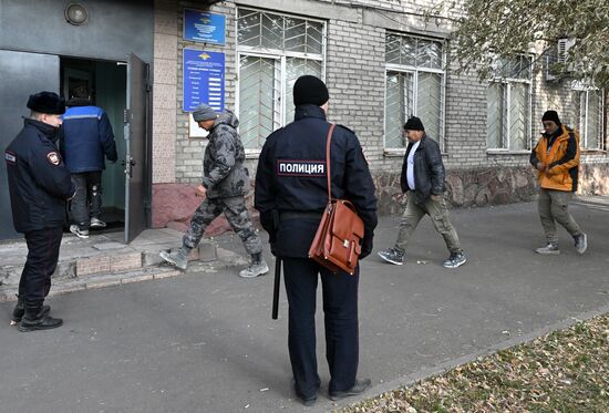 Russia Illegal Immigration Raid