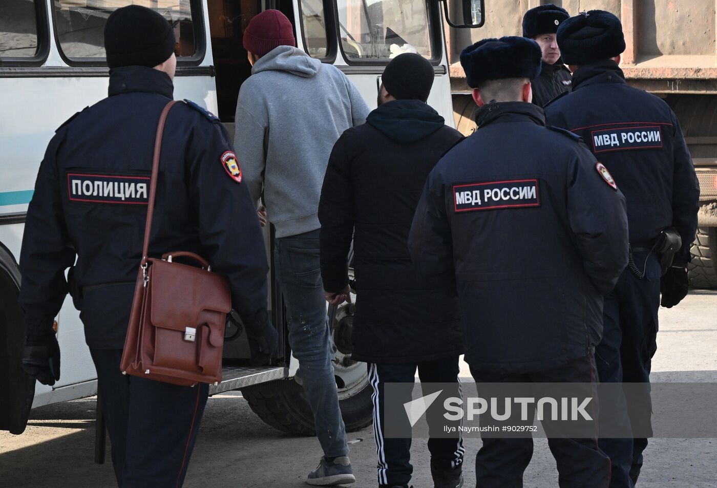 Russia Illegal Immigration Raid