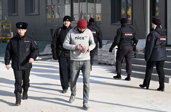 Russia Illegal Immigration Raid