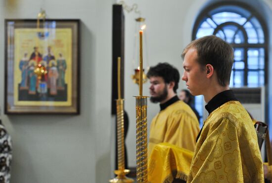 Russia Religion Orthodox Seminary