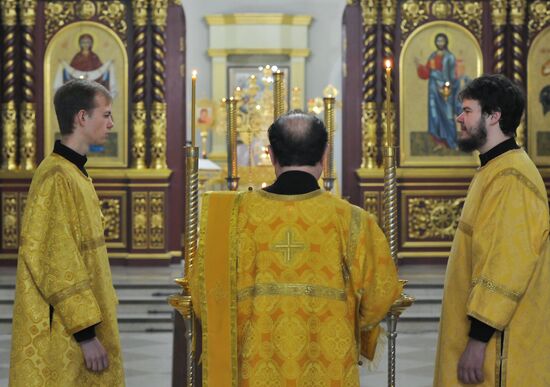 Russia Religion Orthodox Seminary