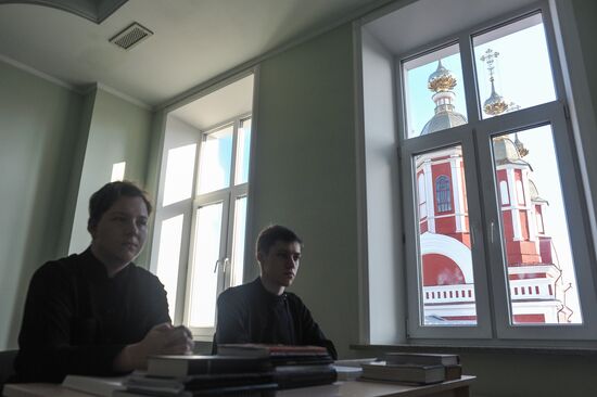 Russia Religion Orthodox Seminary