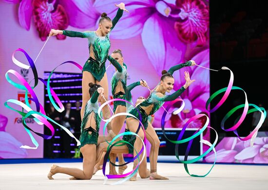 Russia Rhythmic Gymnastics Top Gymnasts Cup