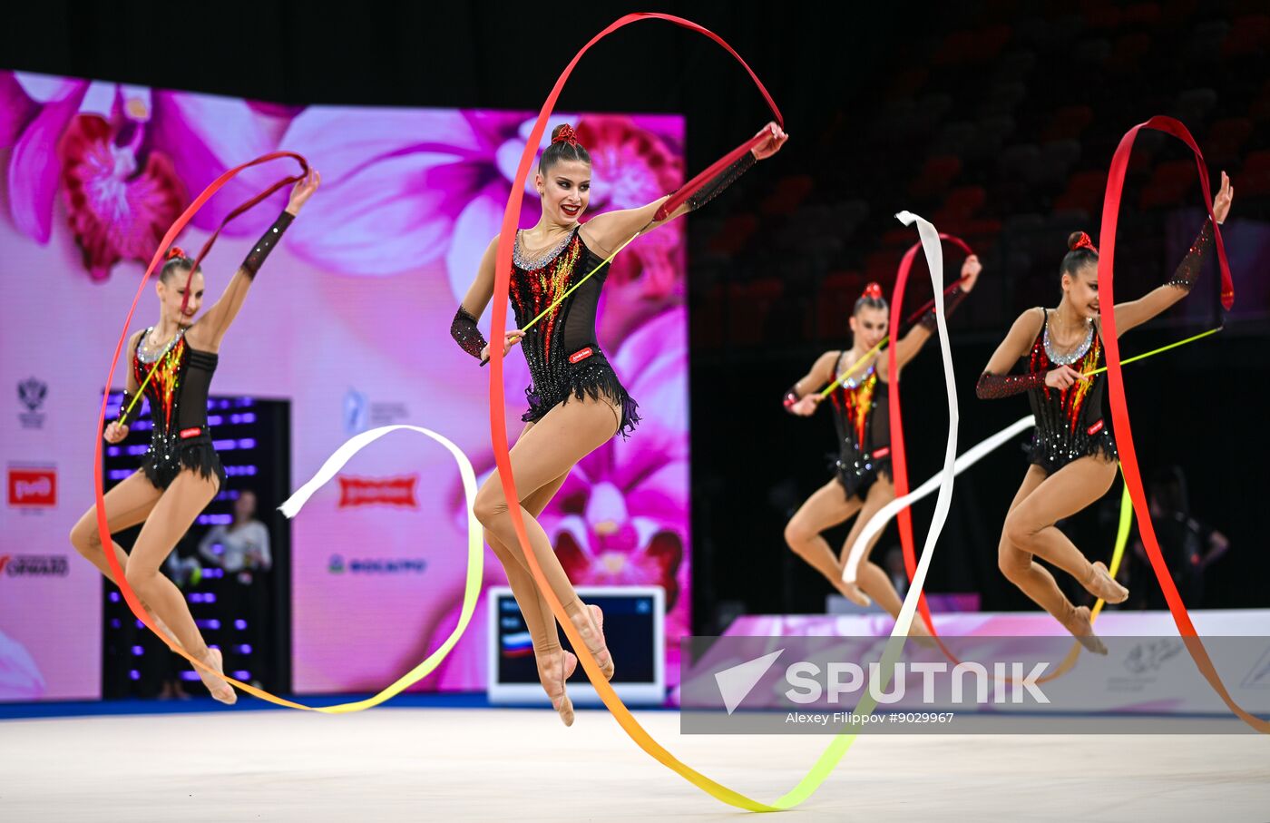 Russia Rhythmic Gymnastics Top Gymnasts Cup
