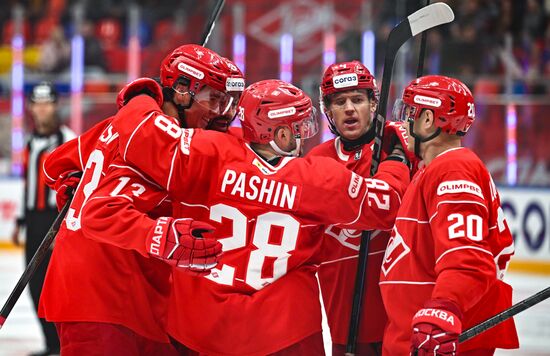Russia Ice Hockey Kontinental League Spartak - Dragons