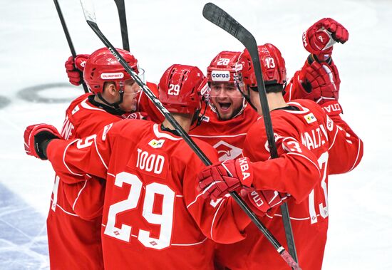 Russia Ice Hockey Kontinental League Spartak - Dragons
