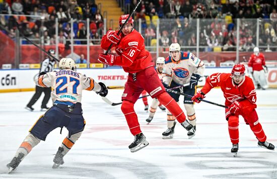 Russia Ice Hockey Kontinental League Spartak - Dragons