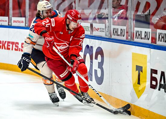 Russia Ice Hockey Kontinental League Spartak - Dragons