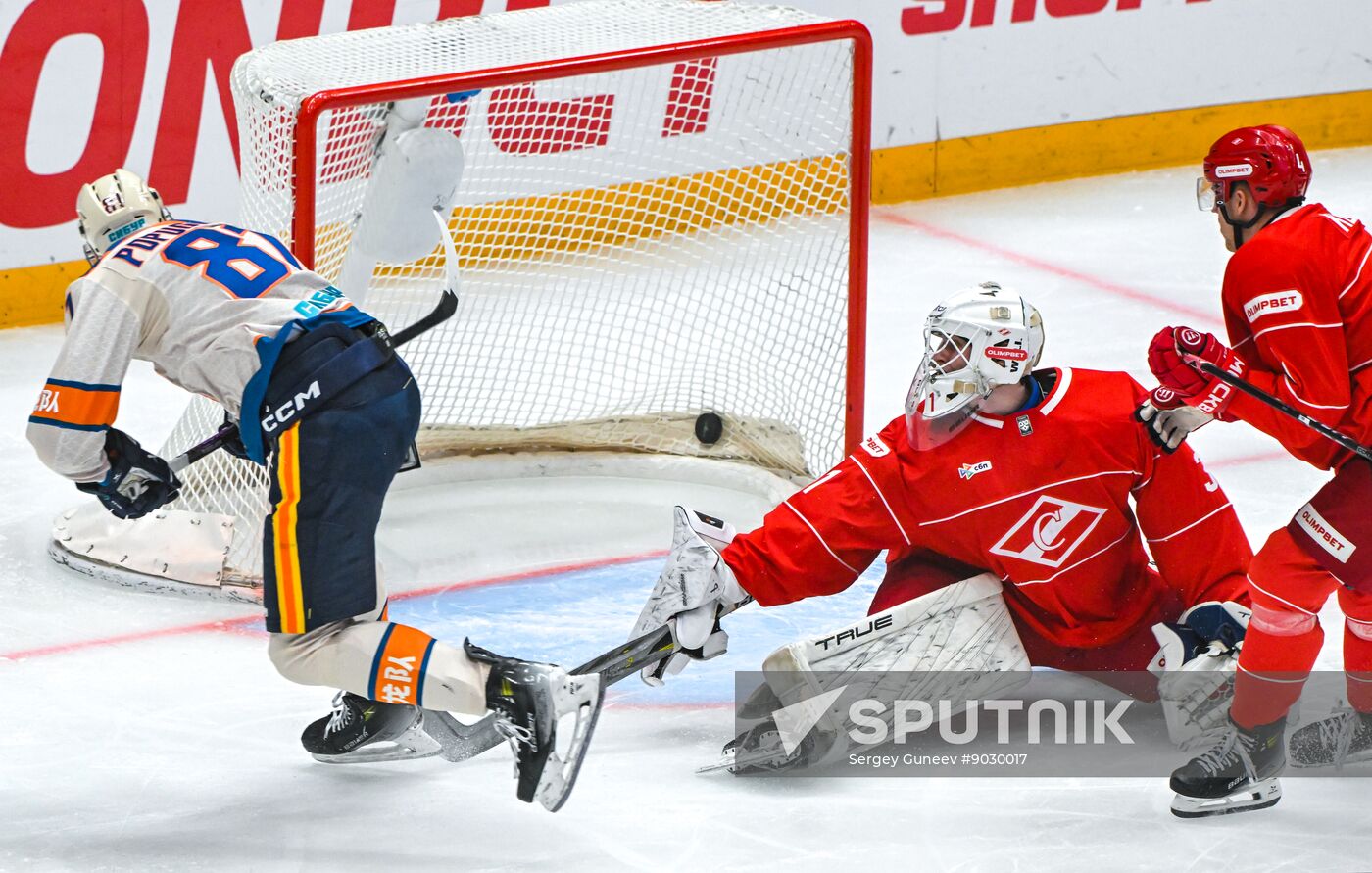 Russia Ice Hockey Kontinental League Spartak - Dragons