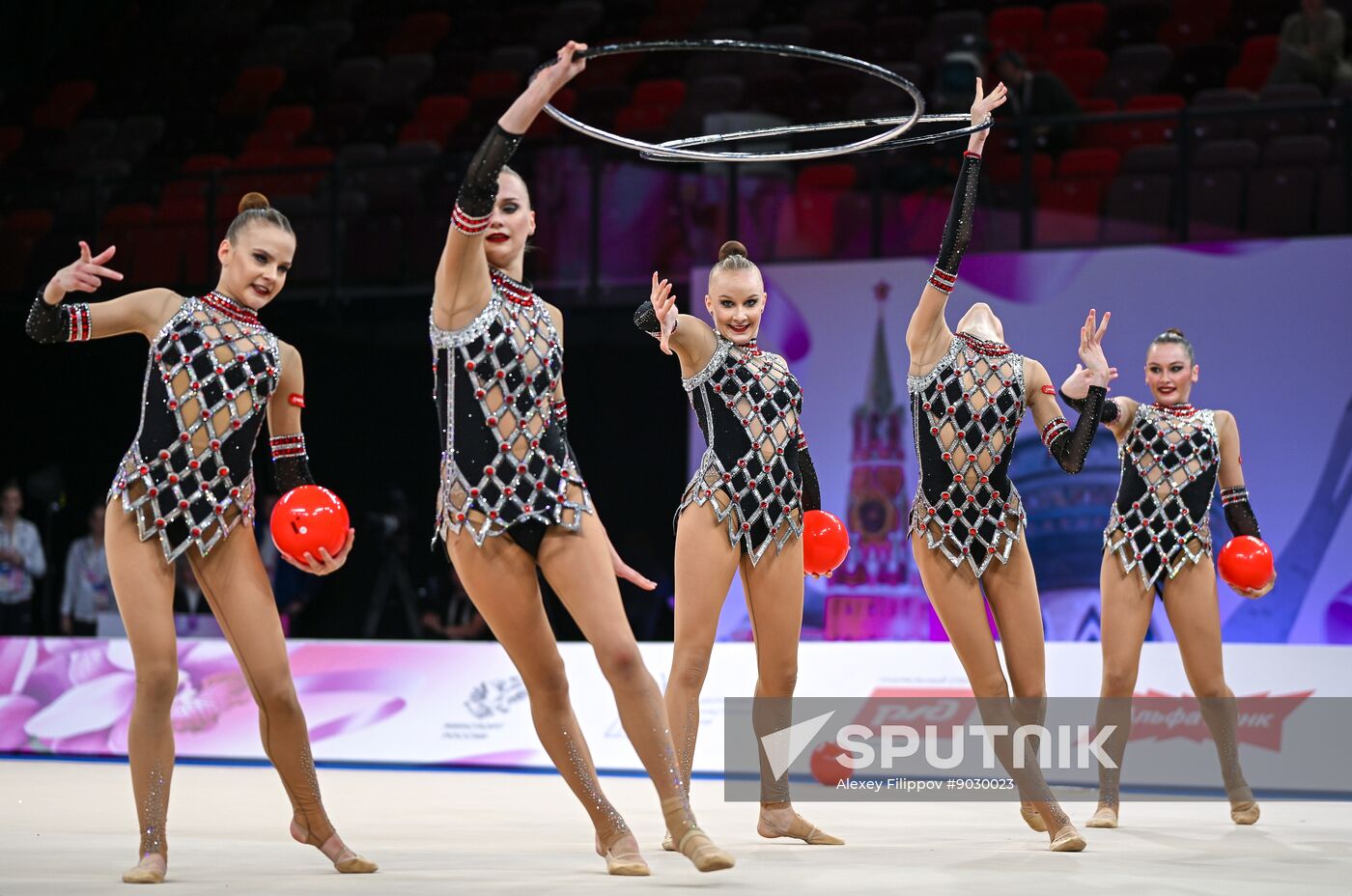 Russia Rhythmic Gymnastics Top Gymnasts Cup