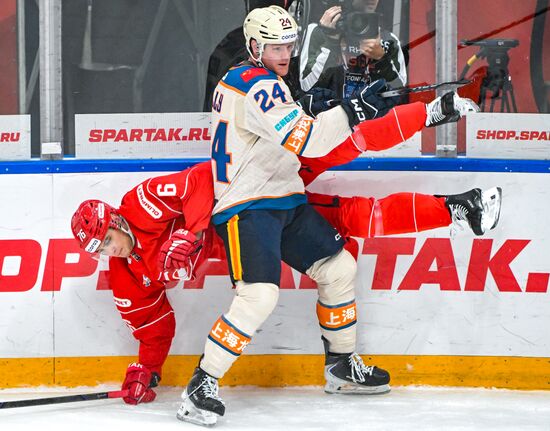 Russia Ice Hockey Kontinental League Spartak - Dragons