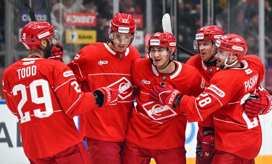 Russia Ice Hockey Kontinental League Spartak - Dragons