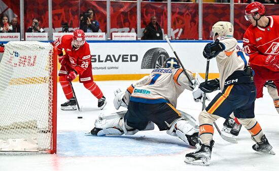 Russia Ice Hockey Kontinental League Spartak - Dragons