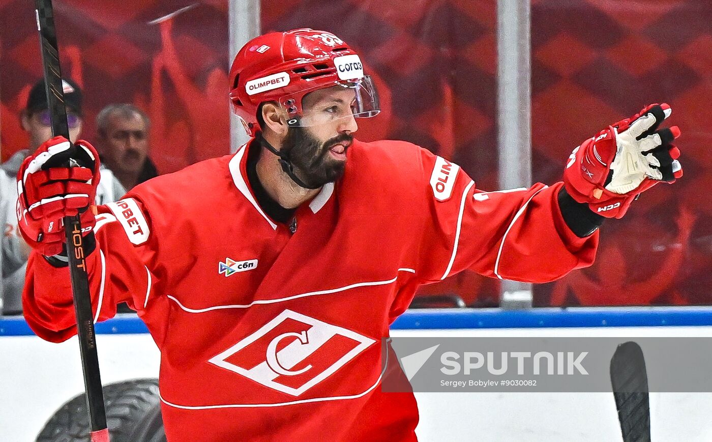 Russia Ice Hockey Kontinental League Spartak - Dragons