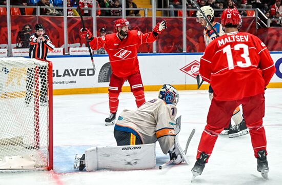 Russia Ice Hockey Kontinental League Spartak - Dragons