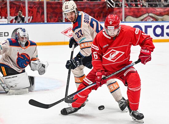 Russia Ice Hockey Kontinental League Spartak - Dragons
