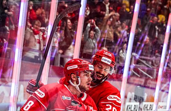 Russia Ice Hockey Kontinental League Spartak - Dragons