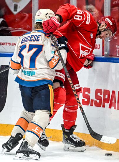 Russia Ice Hockey Kontinental League Spartak - Dragons