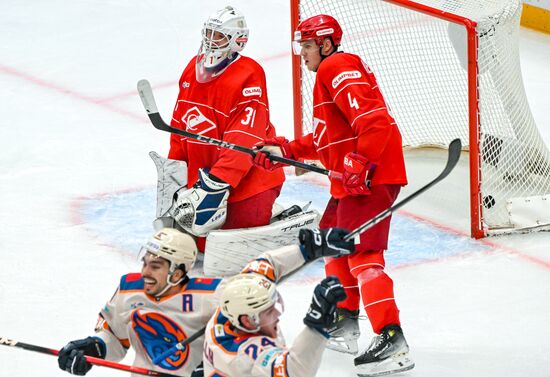 Russia Ice Hockey Kontinental League Spartak - Dragons