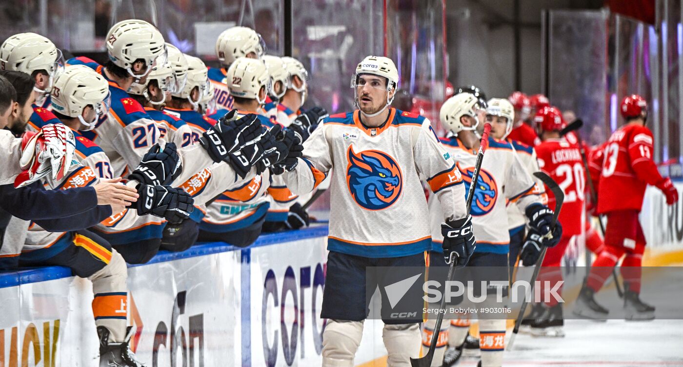 Russia Ice Hockey Kontinental League Spartak - Dragons